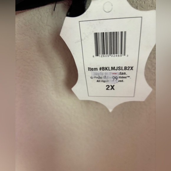 NWT Rocky Mountain Hides Genuine Buffalo Leather Braided Motorcycle Jacket 2X - Picture 14 of 15